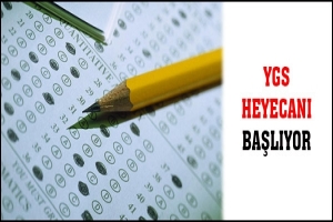 YGS HEYECANI BAŞLIYOR