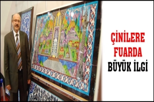 &Ccedil;İNİLERE FUARDA B&Uuml;Y&Uuml;K İLGİ