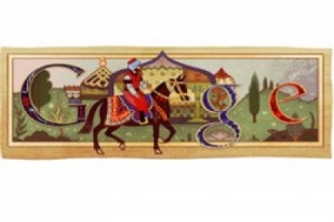 GOOGLE'DAN EVLİYA &Ccedil;ELEBİ'YE &Ouml;ZEL LOGO