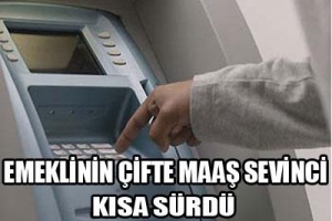 EMEKLİNİN &Ccedil;İFTE MAAŞ SEVİNCİ KISA S&Uuml;RD&Uuml;