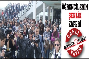 CANLI YAYIN... &Ouml;ĞRENCİLERİN ŞENLİK ZAFERİ