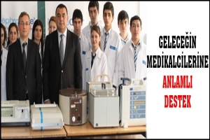 GELECEĞİN MEDİKALCİLERİNE ANLAMLI DESTEK