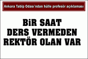 '&Ccedil;ALIŞMADAN PROFES&Ouml;R OLDULAR'