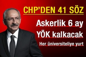CHP'DEN 41 VAADİN YER ALDIĞI 41 S&Ouml;Z KİTAP&Ccedil;IĞI