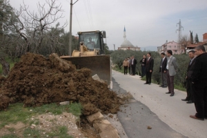 HİSARTEPE YOLU GENİŞLETİLİYOR