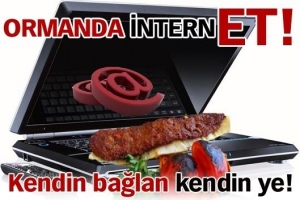 ORMANDA İNTERNET!