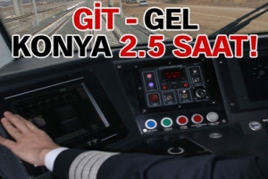GİT-GEL KONYA 2.5 SAAT