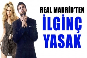 REAL MADRİD'TEN İLGİN&Ccedil; YASAK