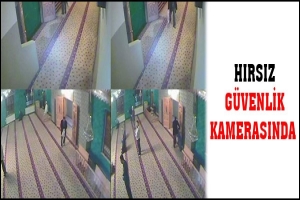 HIRSIZ G&Uuml;VENLİK KAMERASINDA