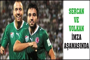 SERCAN VE VOLKAN İMZA AŞAMASINDA