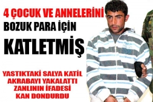 BİR AİLE BOZUK PARA İ&Ccedil;İN KATLEDİLDİ