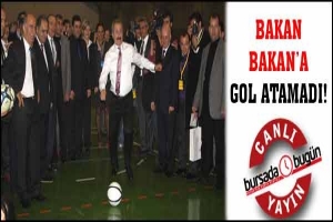 BAKAN BAKAN'A GOL ATAMADI!