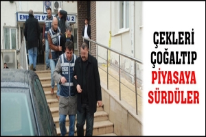 &Ccedil;EKLERİ &Ccedil;OĞALTIP PİYASAYA S&Uuml;RD&Uuml;LER
