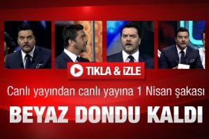 BEYAZ'A S&Uuml;RPRİZ 1 NİSAN ŞAKASI