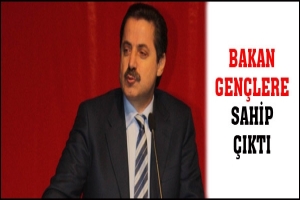 BAKAN GEN&Ccedil;LERE SAHİP &Ccedil;IKTI