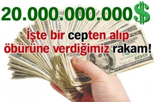İŞTE BİR CEPTEN ALIP &Ouml;B&Uuml;R&Uuml;NE VERDİĞİMİZ RAKAM