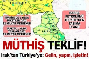 IRAK'TAN M&Uuml;THİŞ TEKLİF
