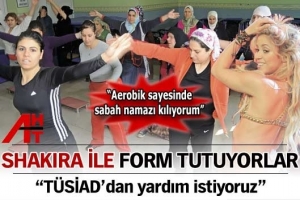 SABAHLARI SHAKİRA İLE FORM TUTUYORLAR