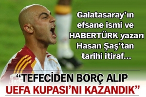 TEFECİDEN BOR&Ccedil; ALIP UEFA'YI KAZANDIK