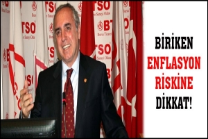 BİRİKEN ENFLASYON RİSKİNE DİKKAT!