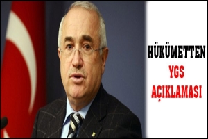 H&Uuml;K&Uuml;METTEN YGS A&Ccedil;IKLAMASI