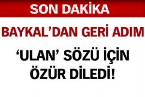 BAYKAL'DAN GERİ ADIM