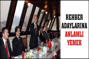 REHBER ADAYLARINA ANLAMLI YEMEK