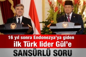 ENDONEZYA'DA G&Uuml;L'E SANS&Uuml;RL&Uuml; SORU