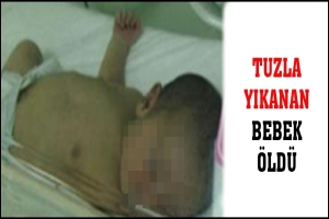 TUZLU SUDA YIKANAN BEBEK HAYATINI KAYBETTİ