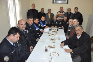 EMNİYETTEN MUHTARLARLA HUZUR TOPLANTISI