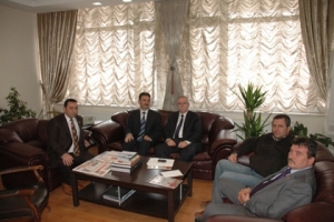 ESKİ BAŞKAN'DAN YENİ BAŞKAN'A ZİYARET