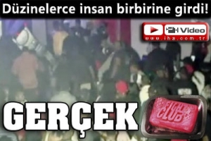 D&Uuml;ZİNELERCE İNSAN BİRBİRİNE GİRDİ