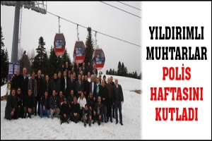YILDIRIMLI MUHTARLAR POLİS HAFTASINI KUTLADI