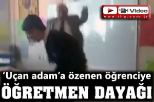 U&Ccedil;AN ADAM'A &Ouml;ZENDİ DAYAK YEDİ
