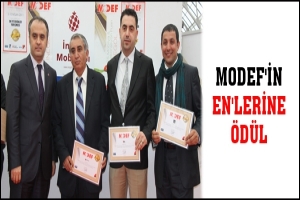 MODEF'İN EN'LERİNE &Ouml;D&Uuml;L