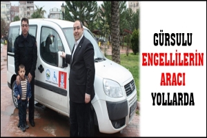 G&Uuml;RSULU ENGELLİLERİN ARACI YOLLARDA