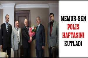 MEMUR-SEN POLİS HAFTASINI KUTLADI