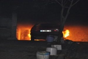 OTOPARKTA YANGIN
