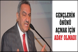 GEN&Ccedil;LERİN &Ouml;N&Uuml;N&Uuml; A&Ccedil;MAK İ&Ccedil;İN ADAY OLMADI