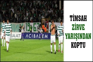 BURSASPOR ZİRVE YARIŞINDAN KOPTU