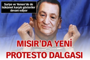 MISIR'DA YENİ PROTESTO DALGASI