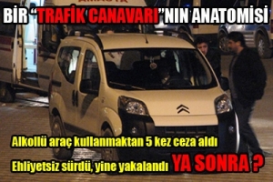 BİR TRAFİK CANAVARI ANATOMİSİ