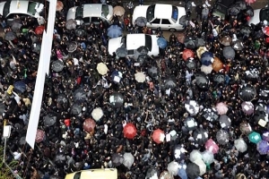 T&Uuml;RKİYE'DE YGS PROTESTOSU