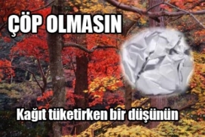 KAĞIT T&Uuml;KETİRKEN BİR D&Uuml;Ş&Uuml;N&Uuml;N
