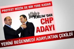 YERİNİ BEĞENMEDİ ADAYLIKTAN &Ccedil;EKİLDİ