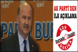 AK PARTİ'DEN İLK A&Ccedil;IKLAMA
