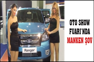 OTO SHOW FUARI'NDA MANKEN ŞOV