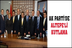 AK PARTİ'DE ALTEPE'Lİ KUTLAMA
