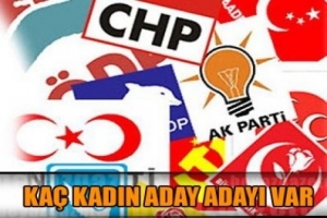 HANGİ PARTİ KA&Ccedil; KADIN VEKİL ADAY G&Ouml;STERDİ