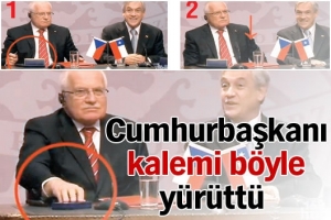 CUMHURBAŞKANI KALEMİ B&Ouml;YLE Y&Uuml;R&Uuml;TT&Uuml;